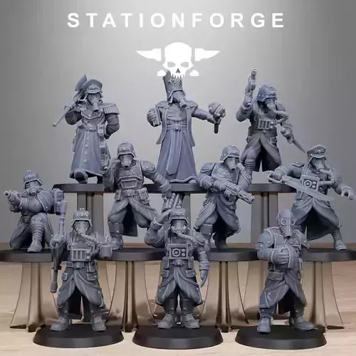 GrimGuard Vigils 3D print model