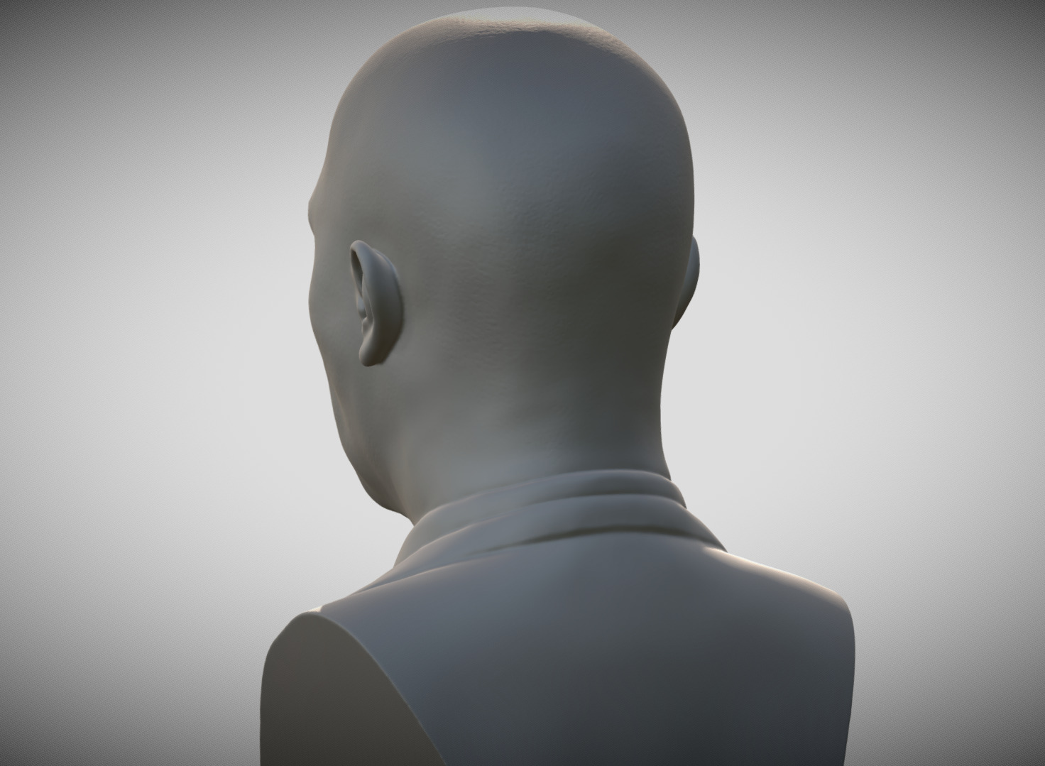 Samuel L Jackson bust 3D print model_4