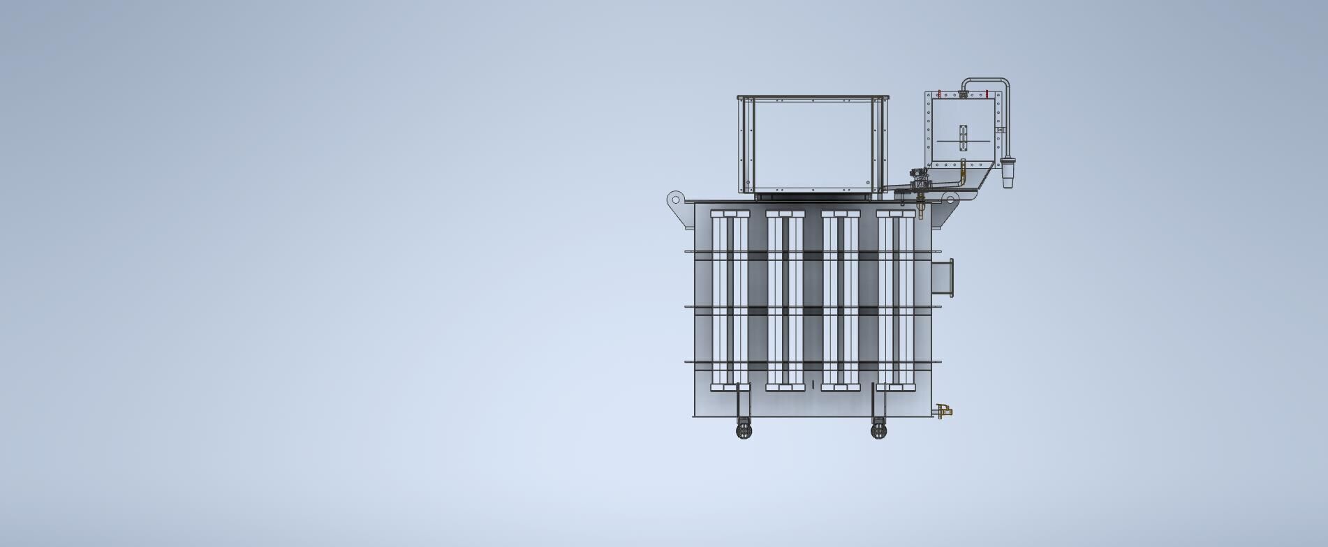 3000KVA 15KV-550V TRANSFORMER 3D model_8