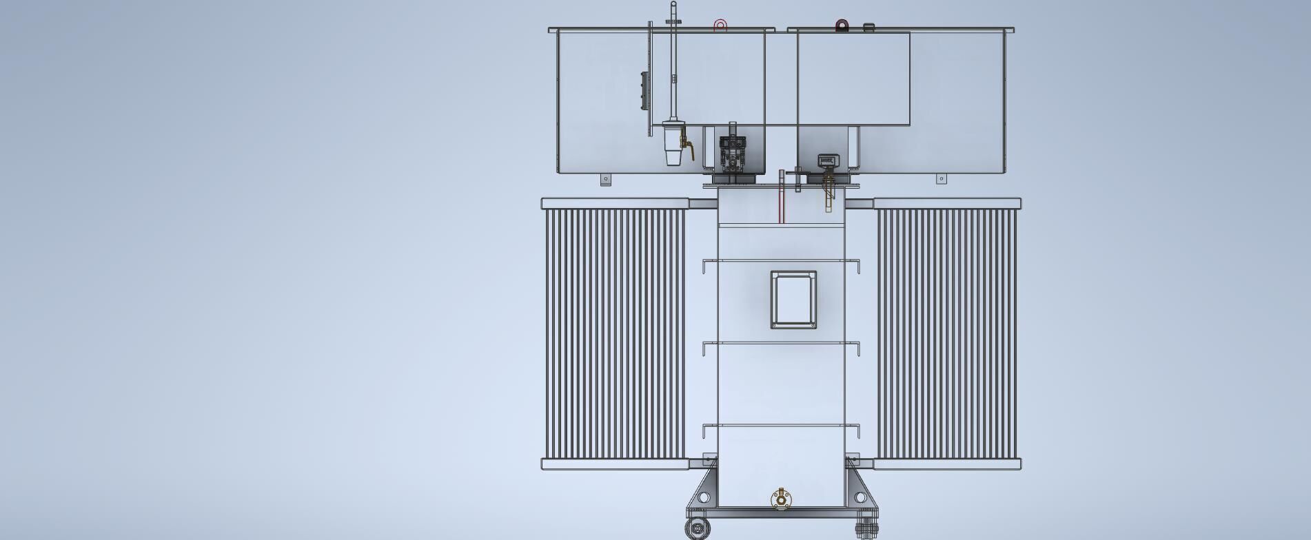 3000KVA 15KV-550V TRANSFORMER 3D model_9