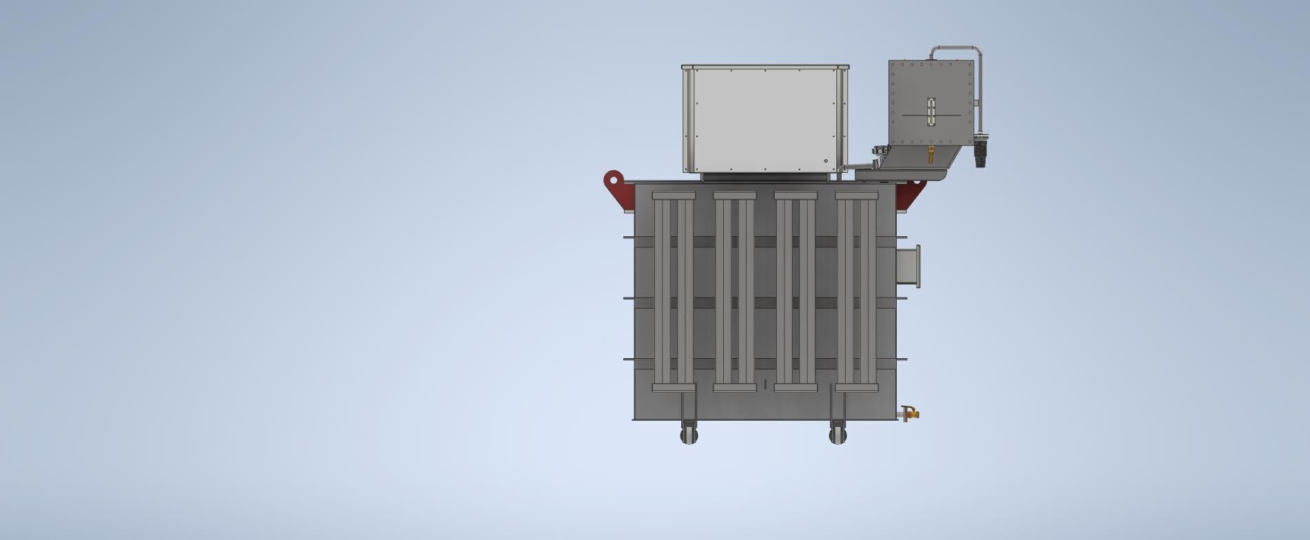 3000KVA 15KV-550V TRANSFORMER 3D model_4