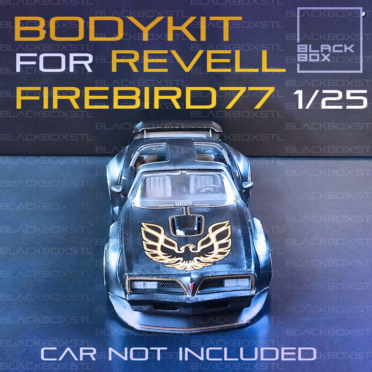 Bodykit for FIREBIRD 77 Revell modelkit 1-25th scale 3D print model_9