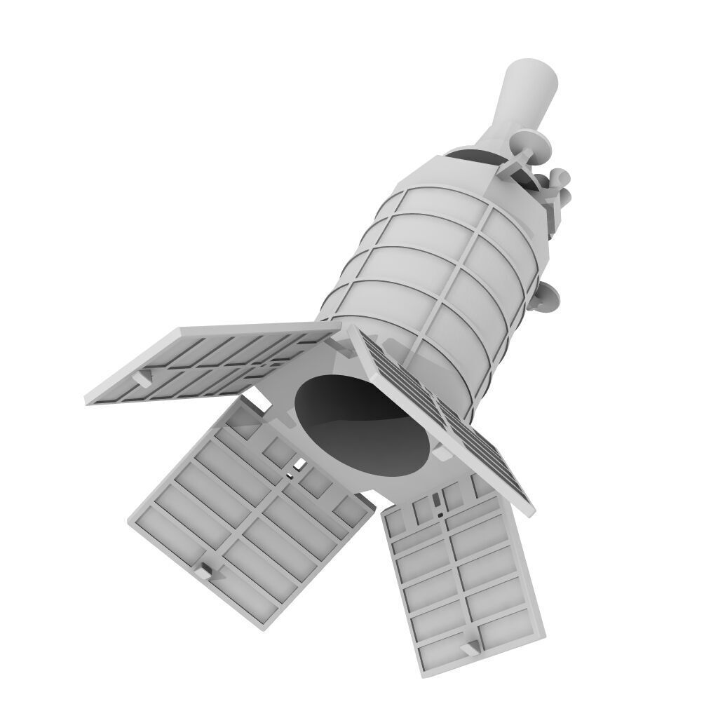 DSP Satellite 3D print model_1