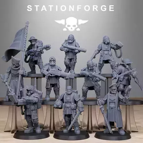 RoyalGuard Enforcers 3D print model