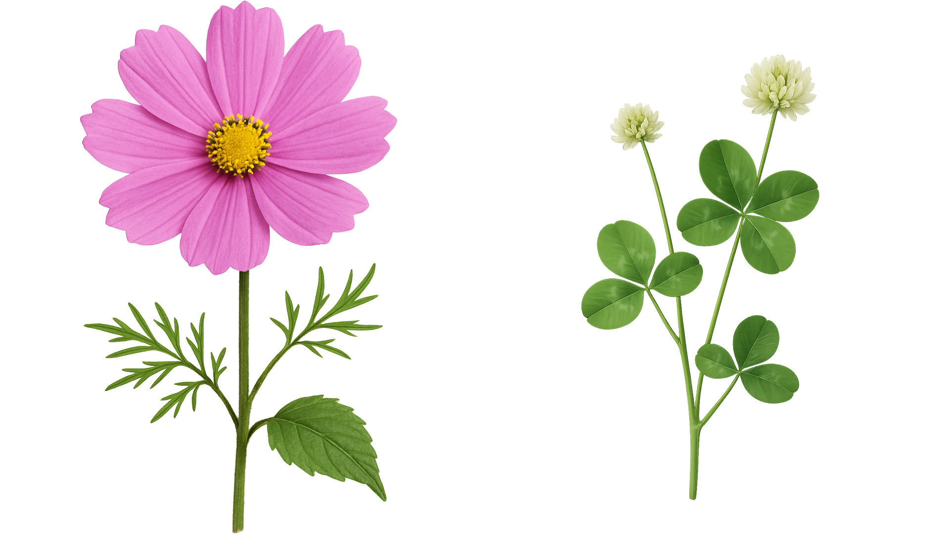 Herbaceous Plants Low-poly 3D model_4