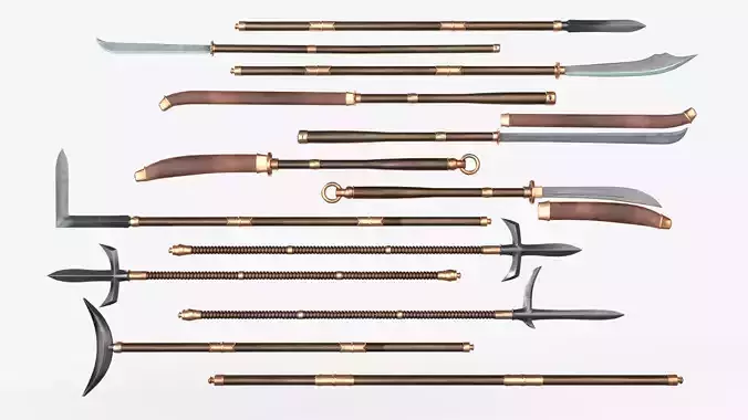 Japanese Spears Collections Brown