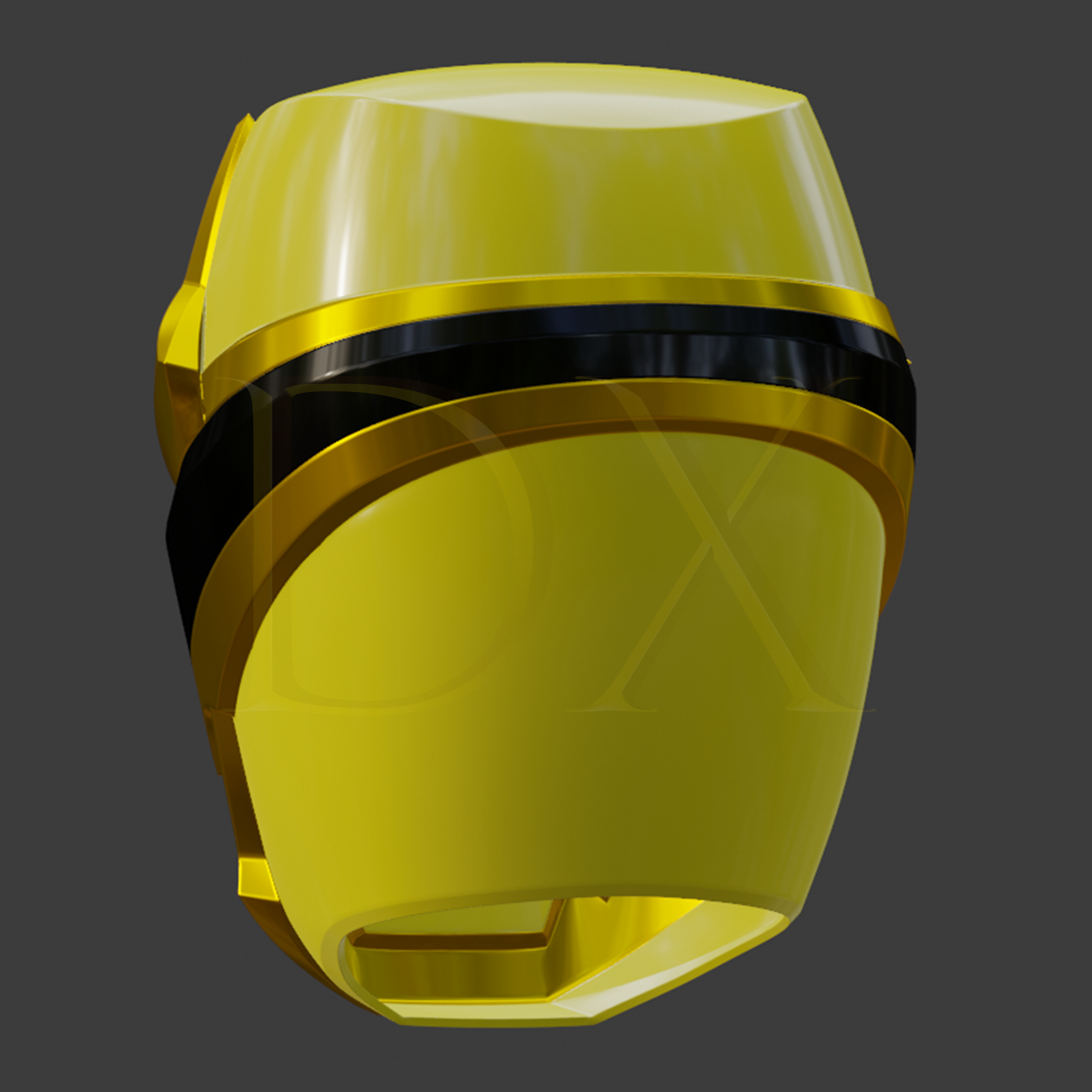 No 1 Sentai Gozyuger - Gozyuger Tyrano Yellow 3D print model_2