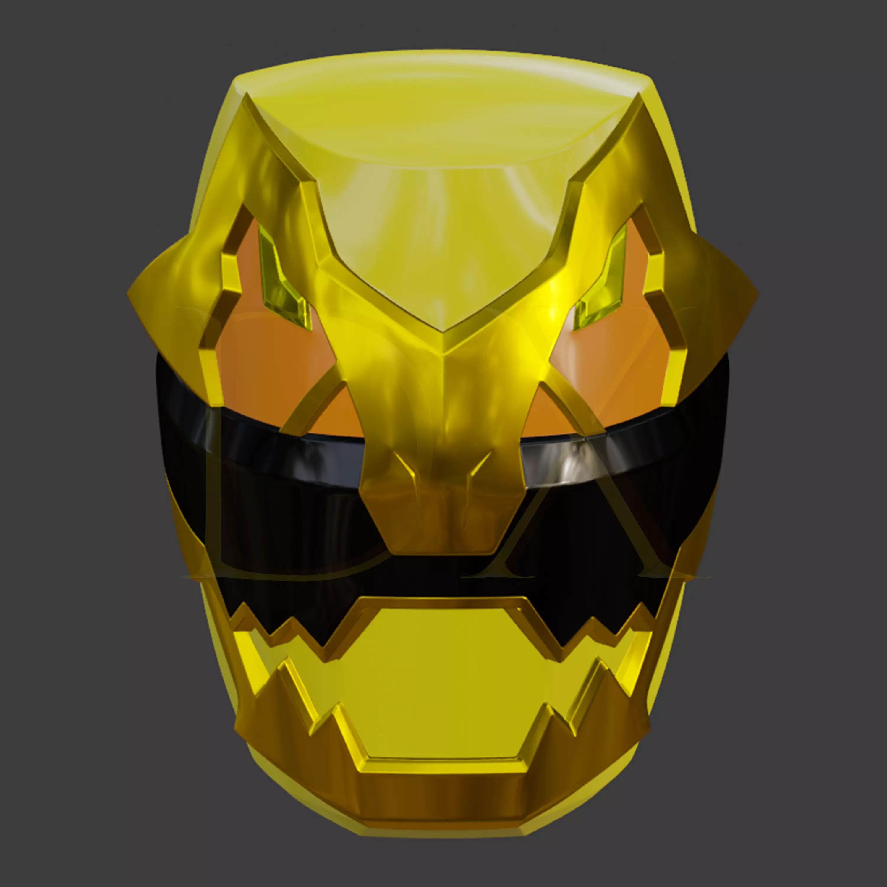 No 1 Sentai Gozyuger - Gozyuger Tyrano Yellow 3D print model_0