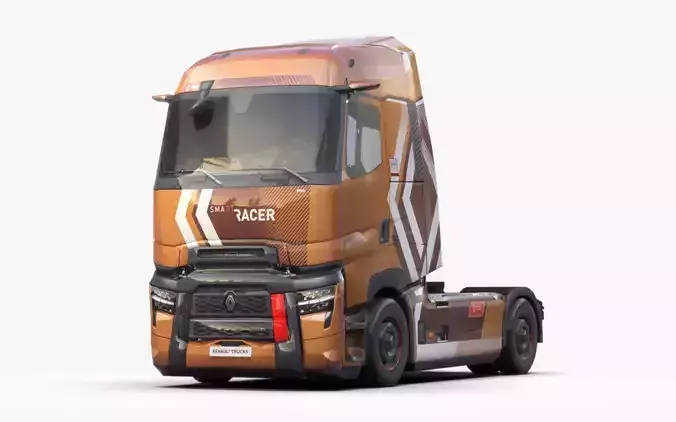 RENAULT TRUCK TRC 2025 New  Low-poly 3D model