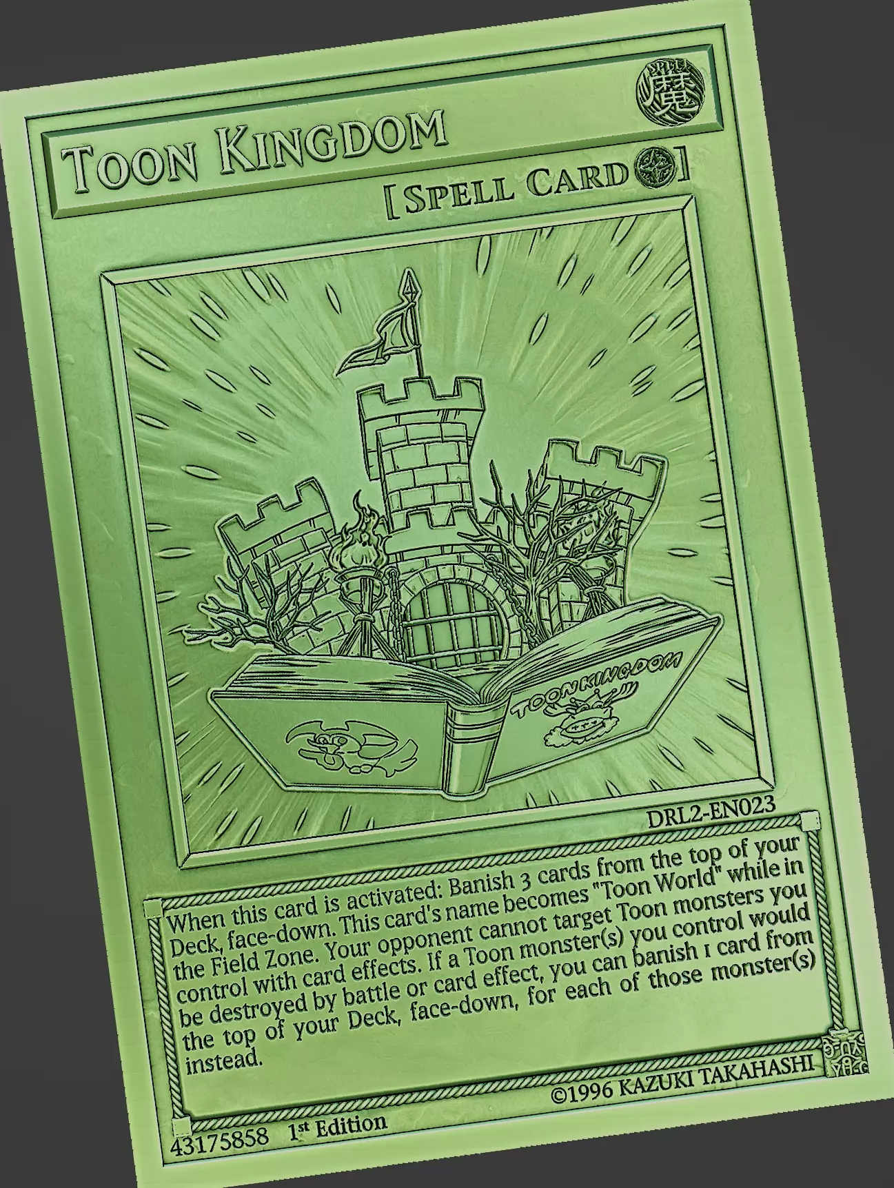 Toon Kingdom - yu-gi-oh Free 3D print model