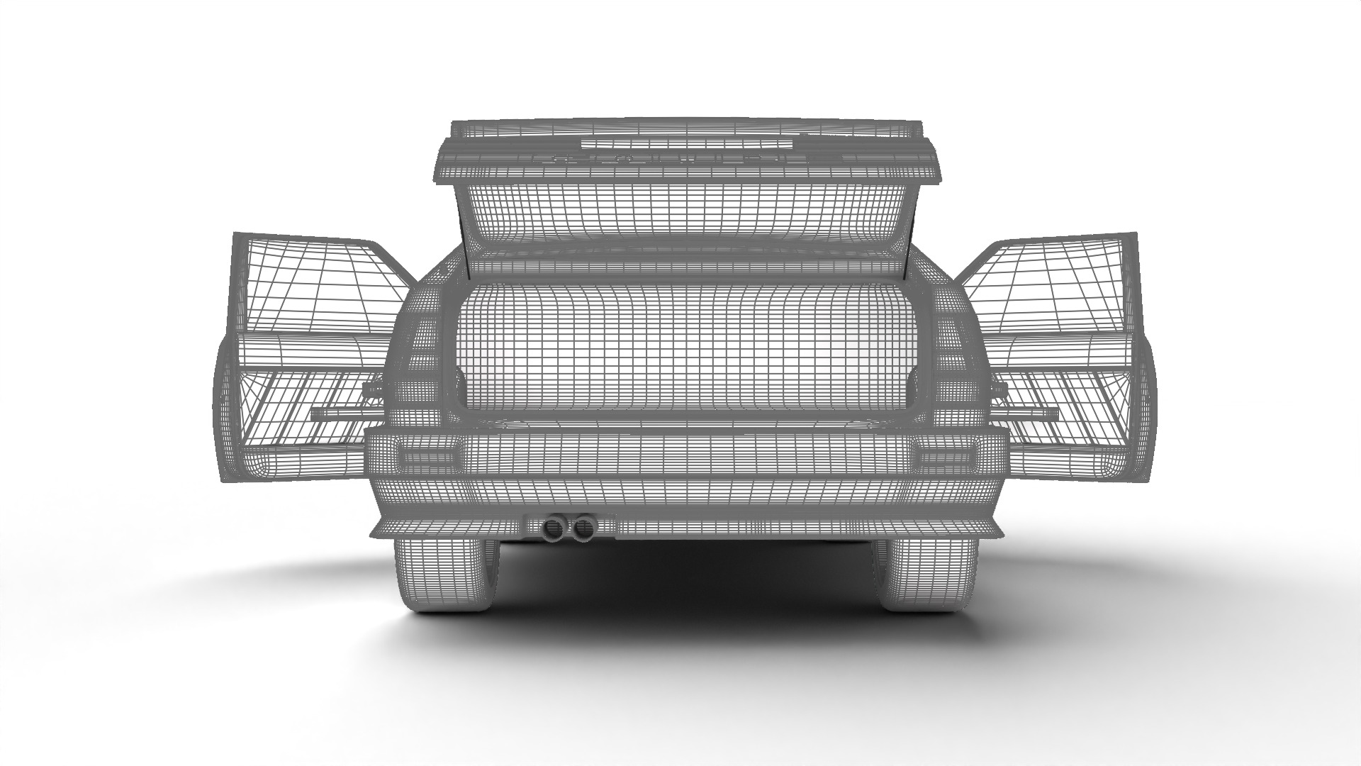 Audi Quattro UR 1980 HQ 3d model 3D model_35