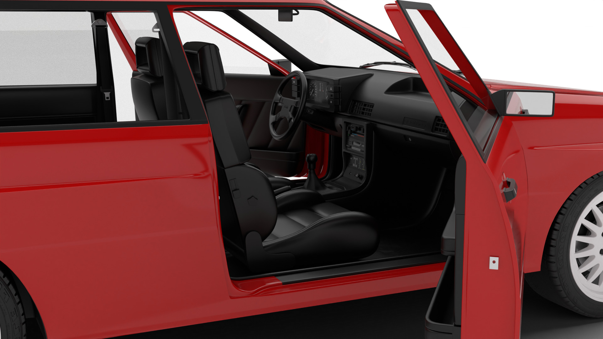 Audi Quattro UR 1980 HQ 3d model 3D model_17