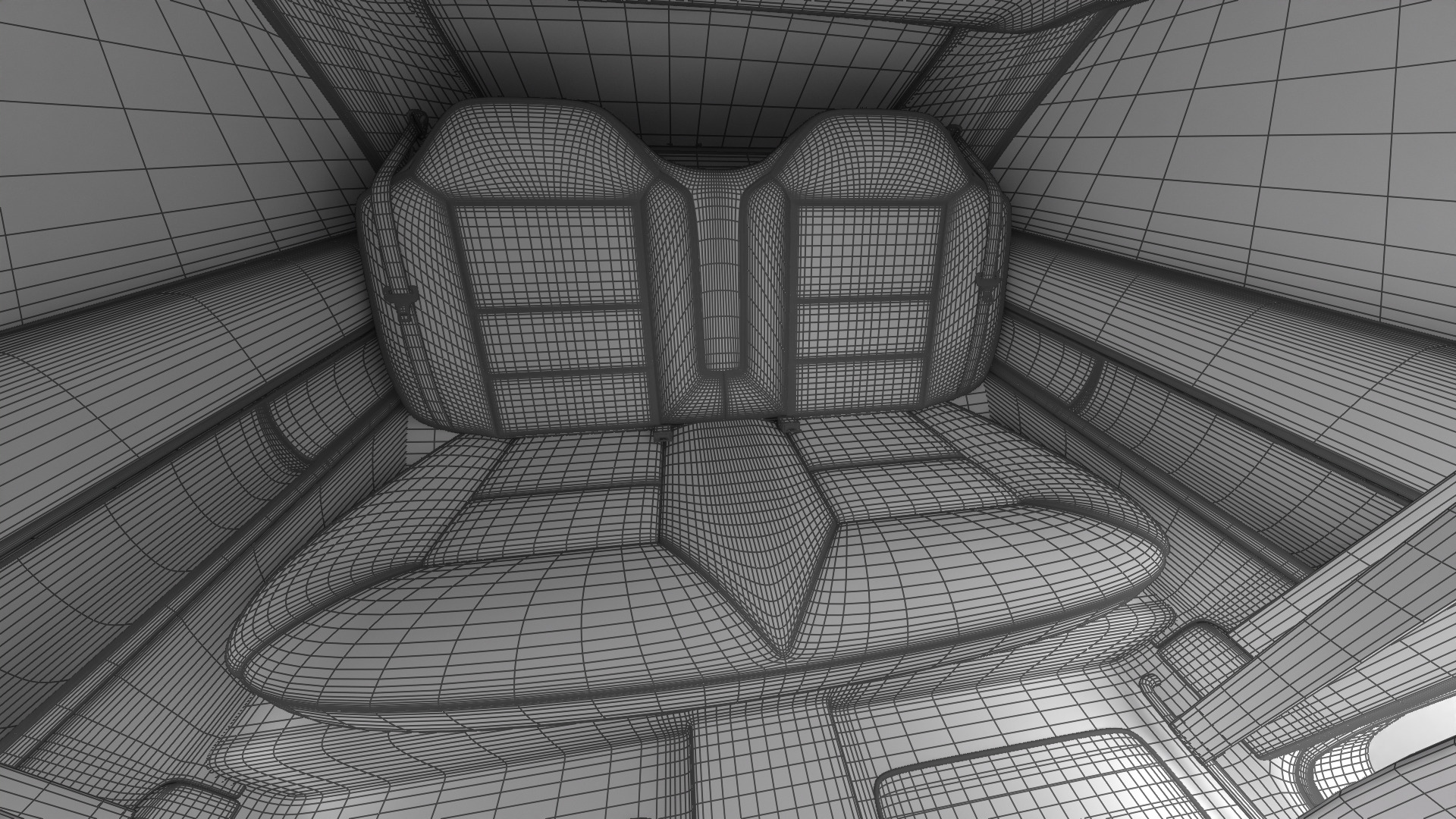 Audi Quattro UR 1980 HQ 3d model 3D model_44