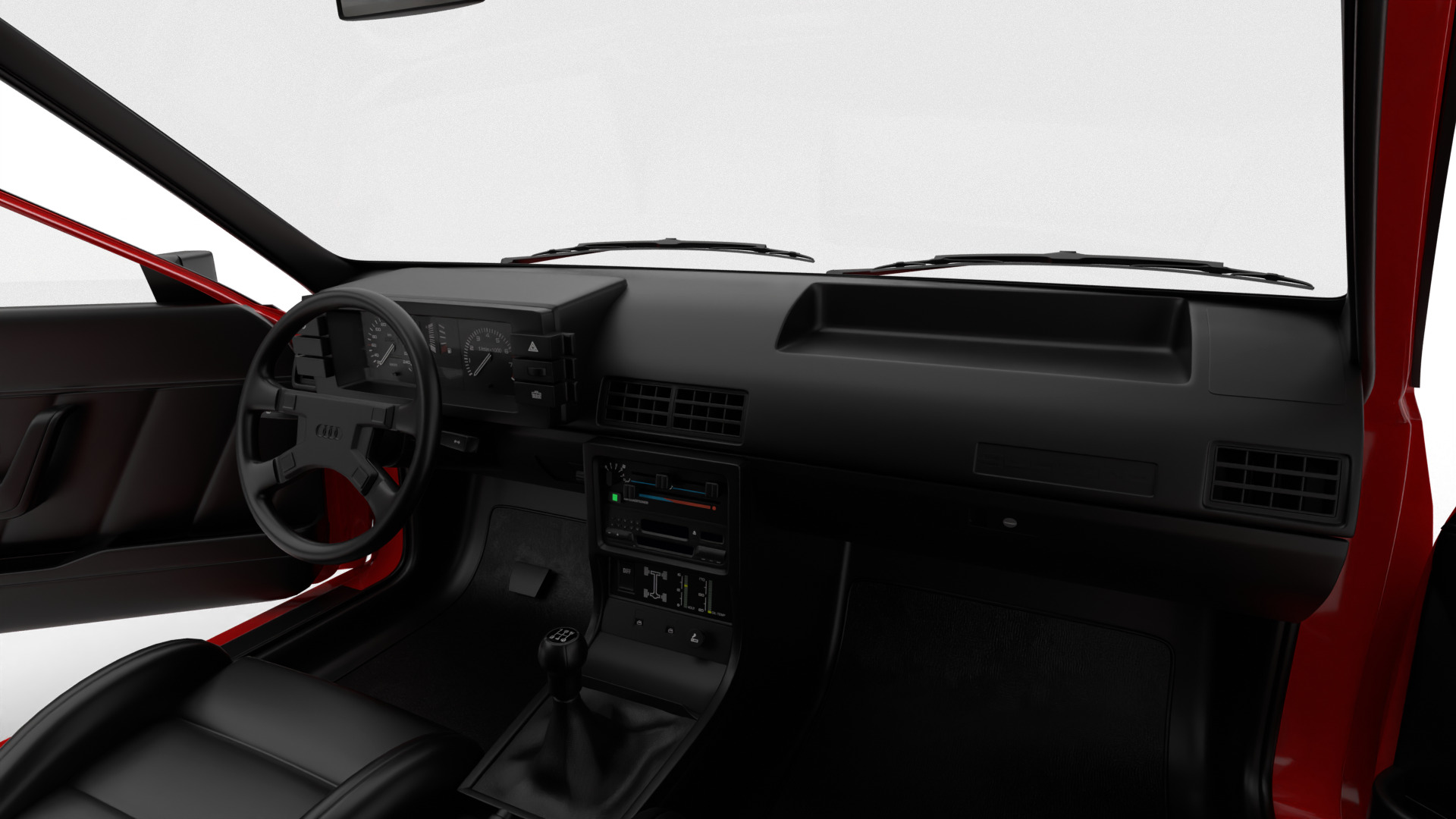 Audi Quattro UR 1980 HQ 3d model 3D model_24