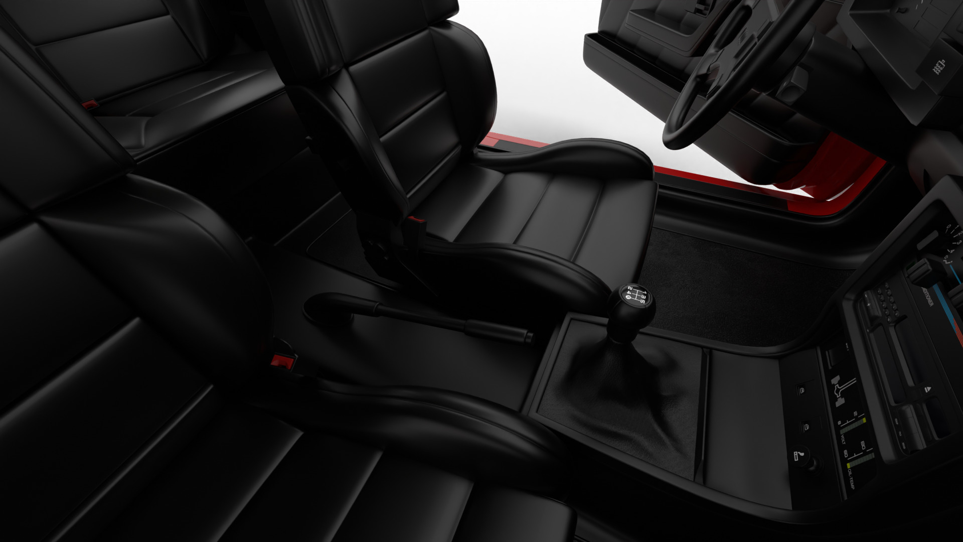 Audi Quattro UR 1980 HQ 3d model 3D model_23