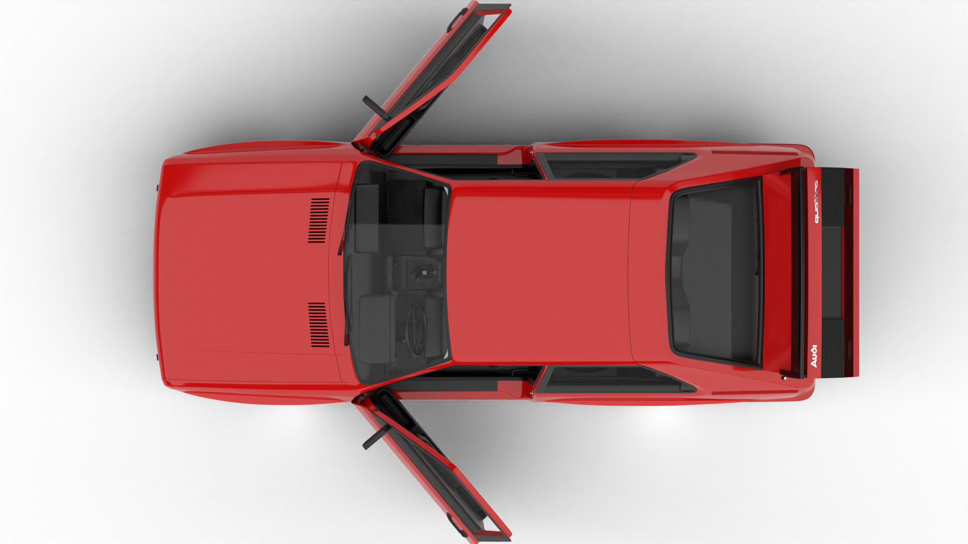Audi Quattro UR 1980 HQ 3d model 3D model_12