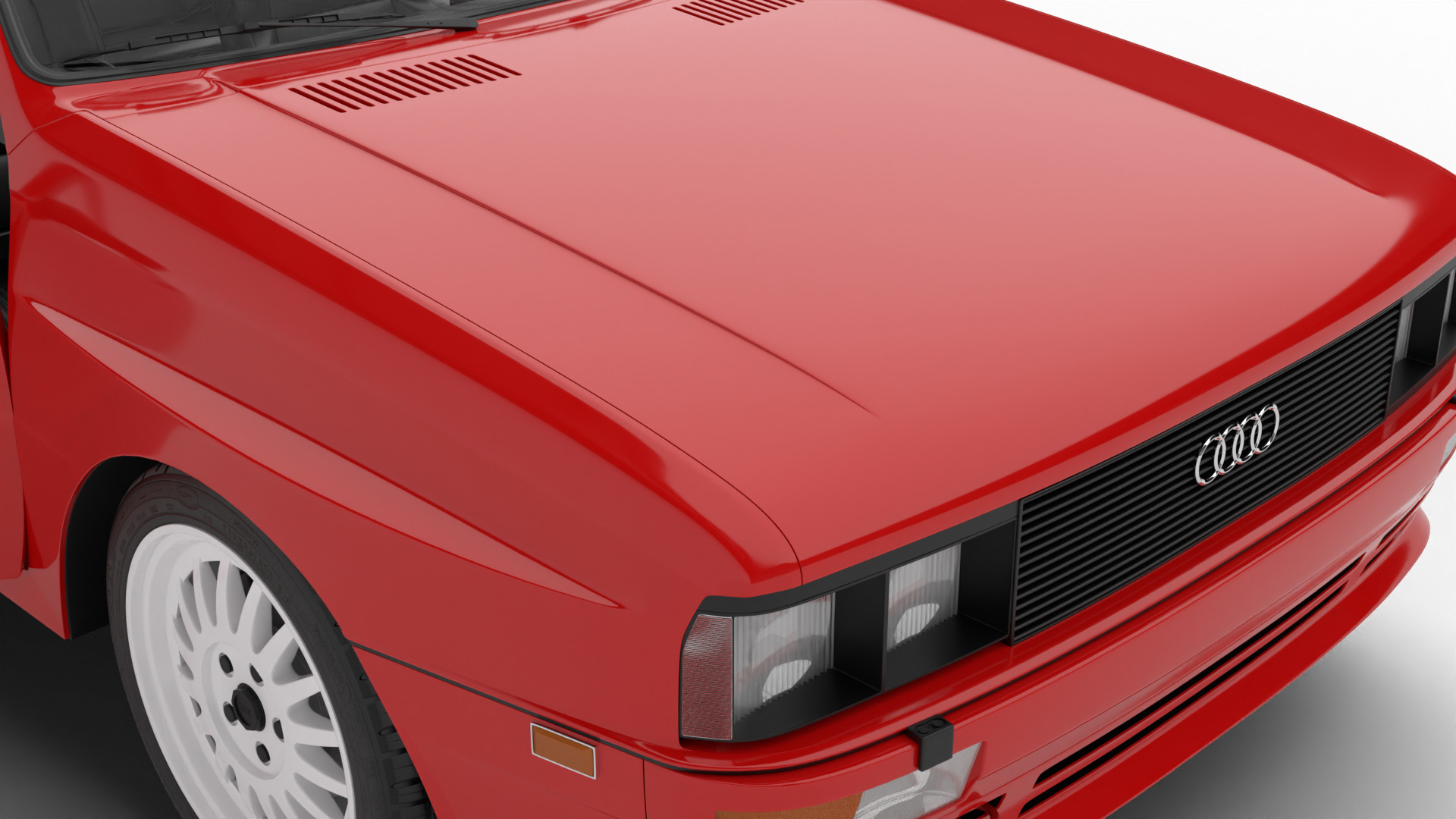 Audi Quattro UR 1980 HQ 3d model 3D model_21