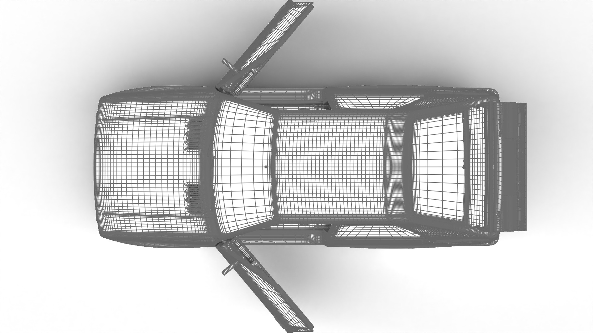 Audi Quattro UR 1980 HQ 3d model 3D model_27