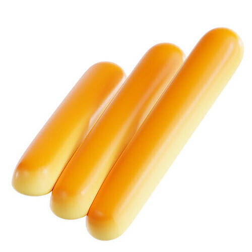 3D Render of a Fresh French Baguette 3D model