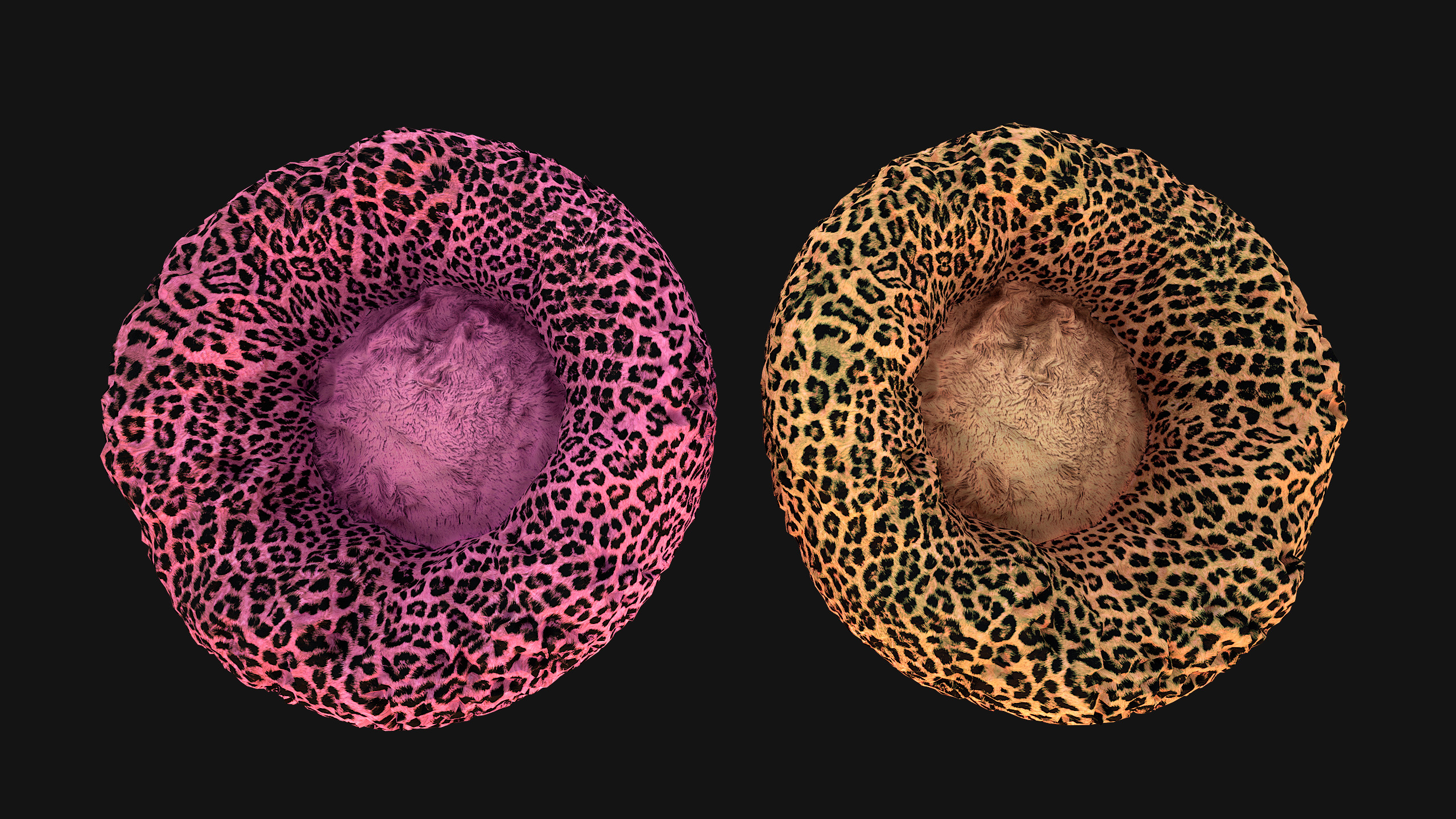 Bed for Animals Dog Cat Rodent Hamster Sofa Pet Pack Low-poly 3D model_37