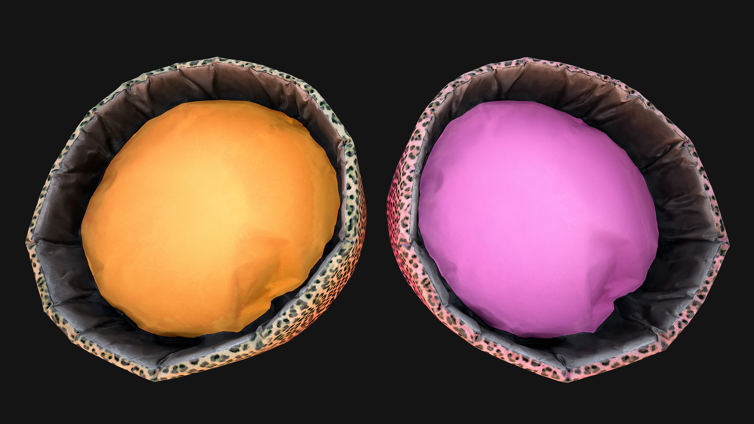 Bed for Animals Dog Cat Rodent Hamster Sofa Pet Pack Low-poly 3D model_22