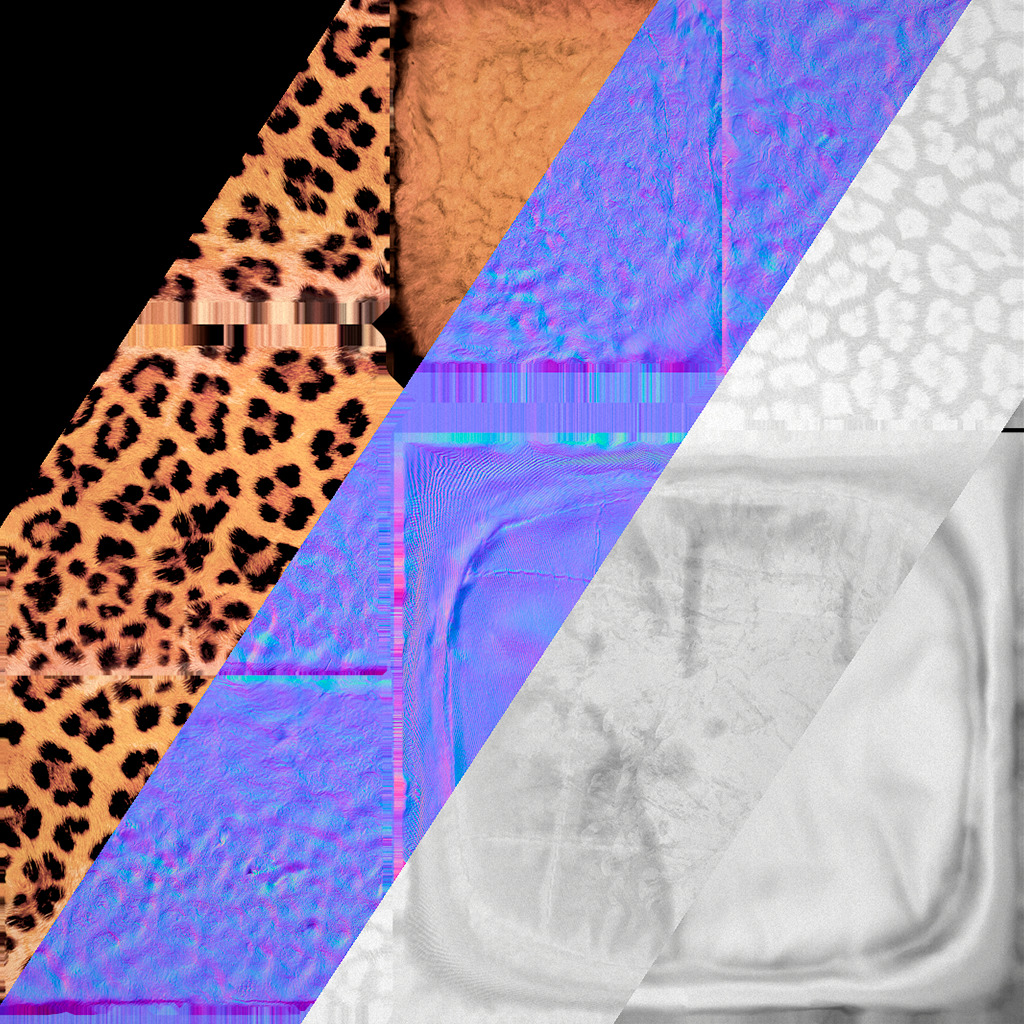 Bed for Animals Dog Cat Rodent Hamster Sofa Pet Pack Low-poly 3D model_47