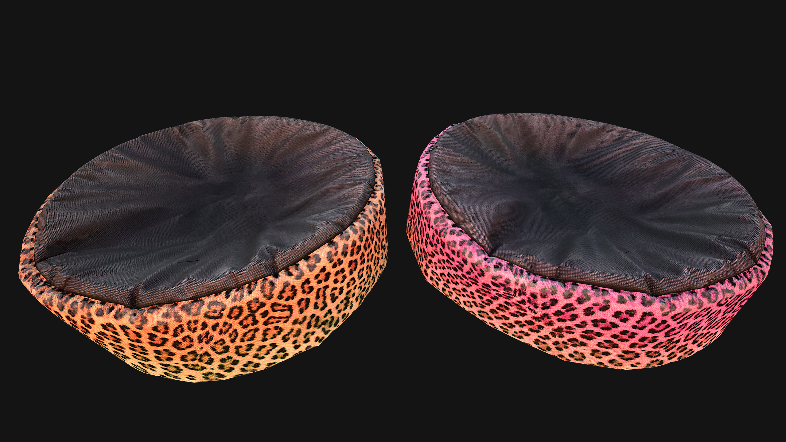 Bed for Animals Dog Cat Rodent Hamster Sofa Pet Pack Low-poly 3D model_19