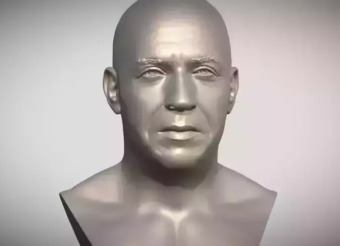 Vin Diesel bust