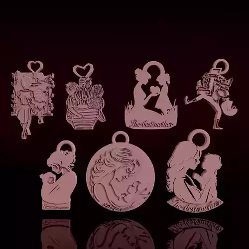 mothers day keychain pack