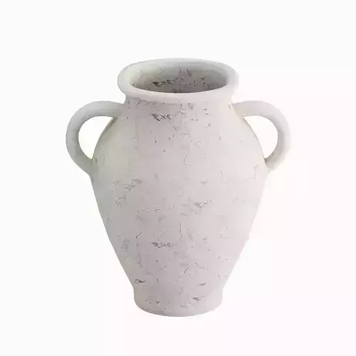 Antique Marble Garden Vase 01