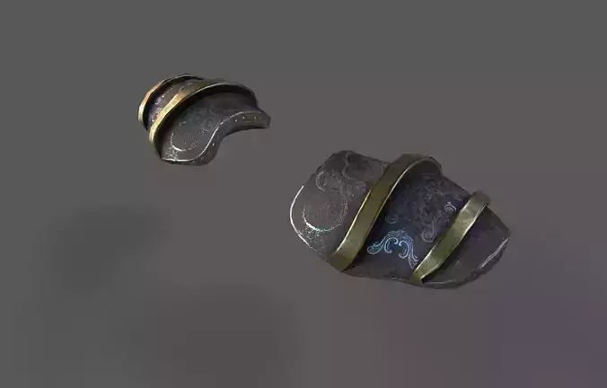  Steampunk  Shoulder pad