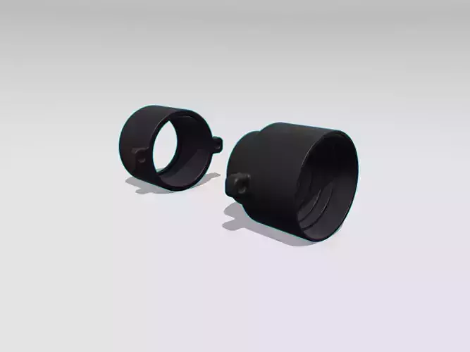 trijicon TA-44 15x16 ACOG lens hood 3D print data 3D print model