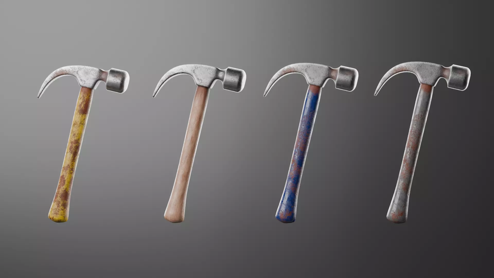 Tool Pack Low-poly 3D model_6
