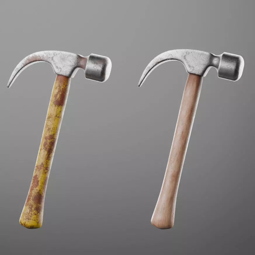 Tool Pack Low-poly 3D model_5