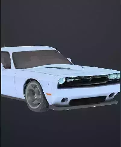 High quality and detailed Dodge challenger model