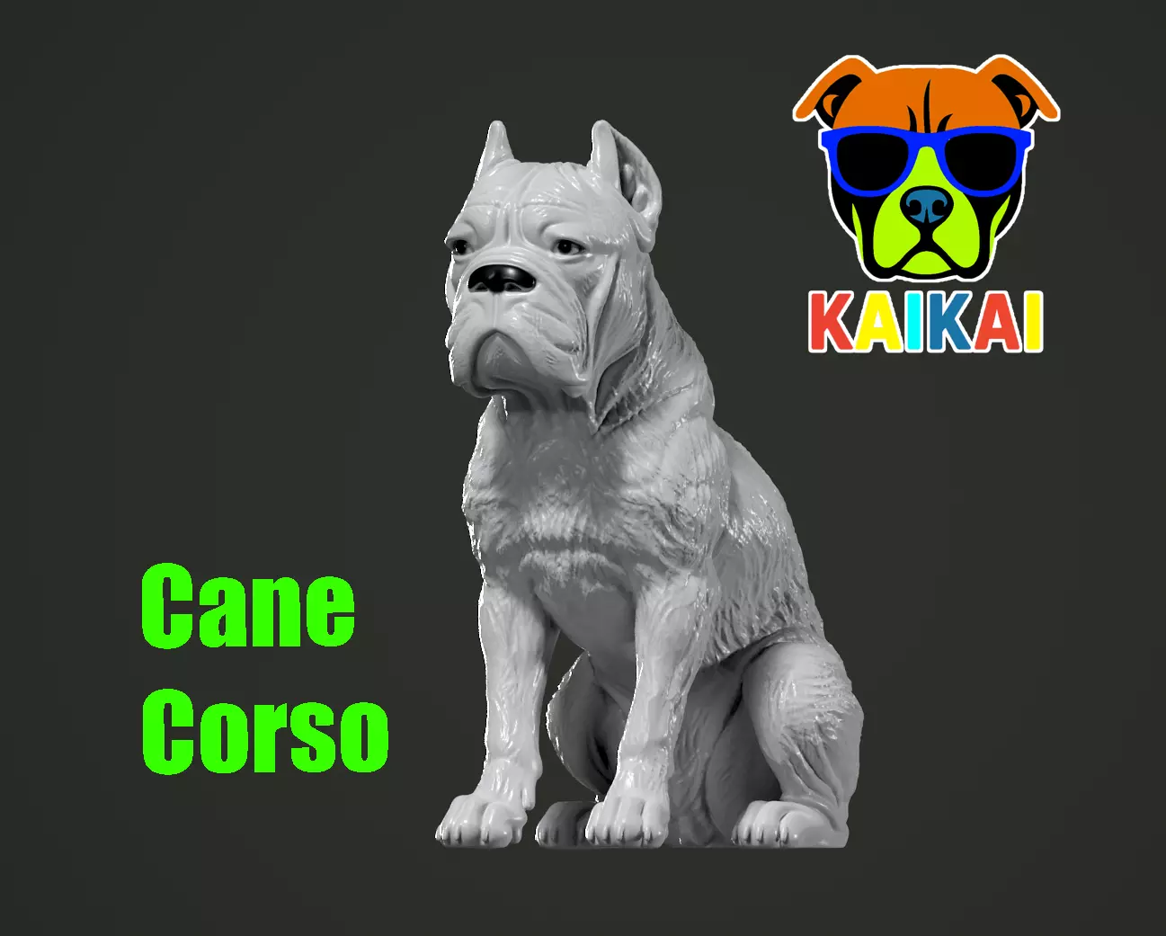 Cane Corso - English Mastiff model - 3D print 3D print model_0