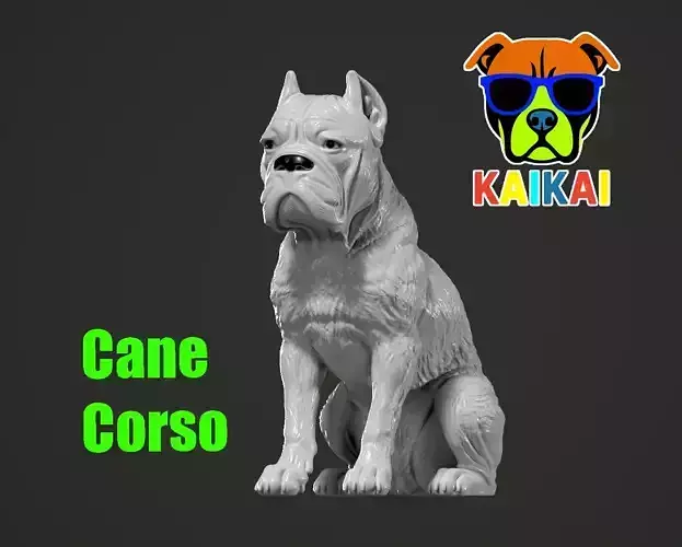 Cane Corso - English Mastiff model - 3D print 3D print model