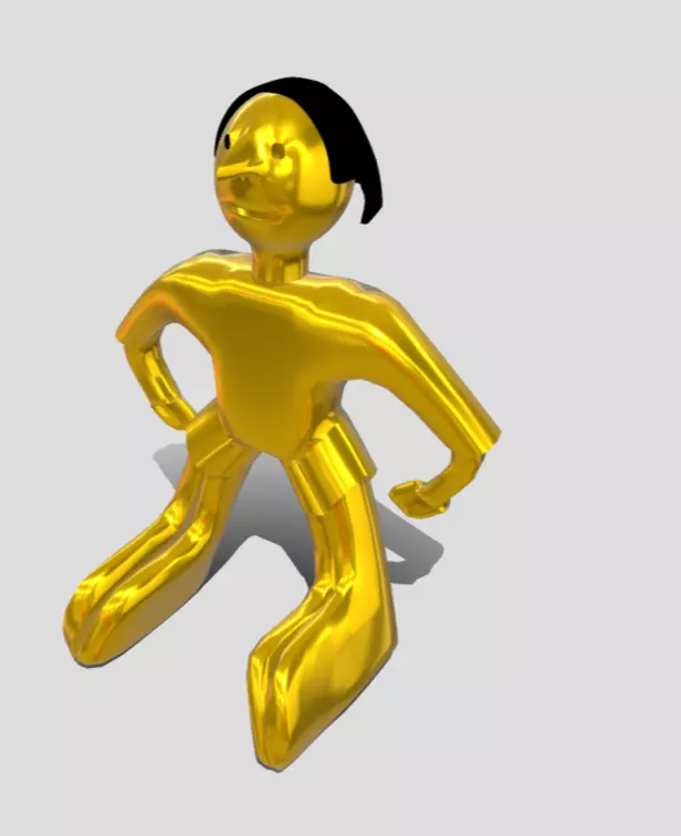 Man model  3D model_0