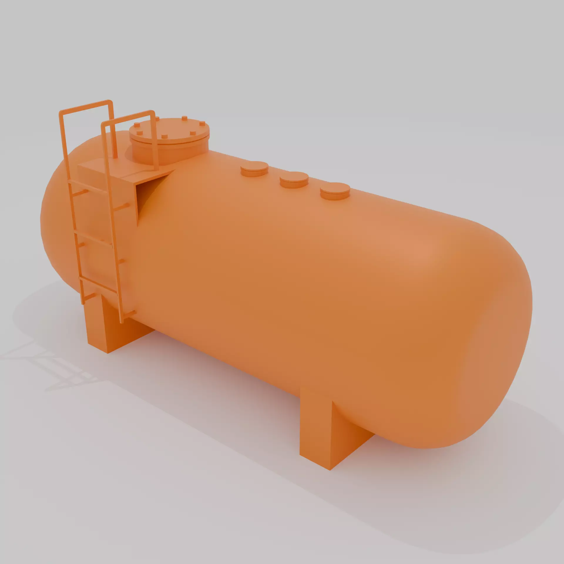 Gas Tank Free 3D model_0