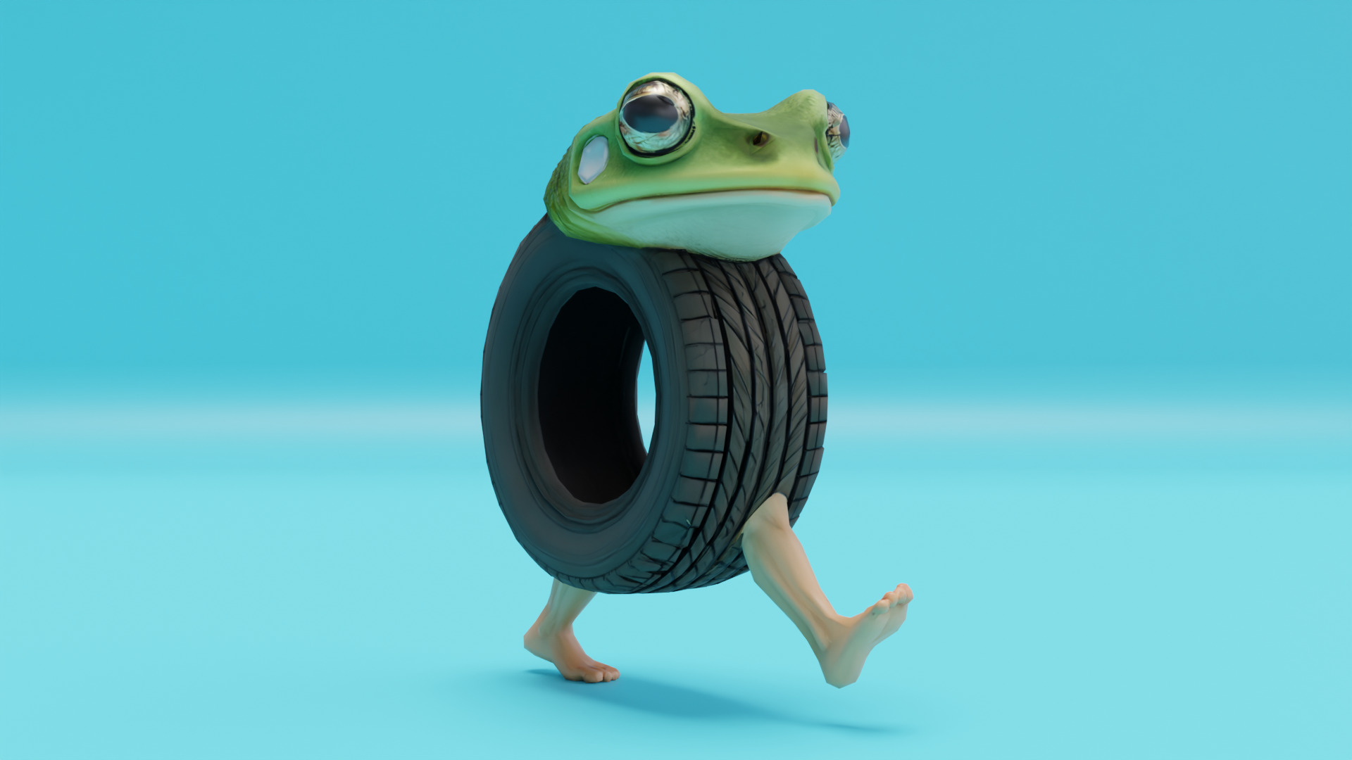 Boneca Ambalabu Italian brainrot Low Poly Character Low-poly 3D model_10