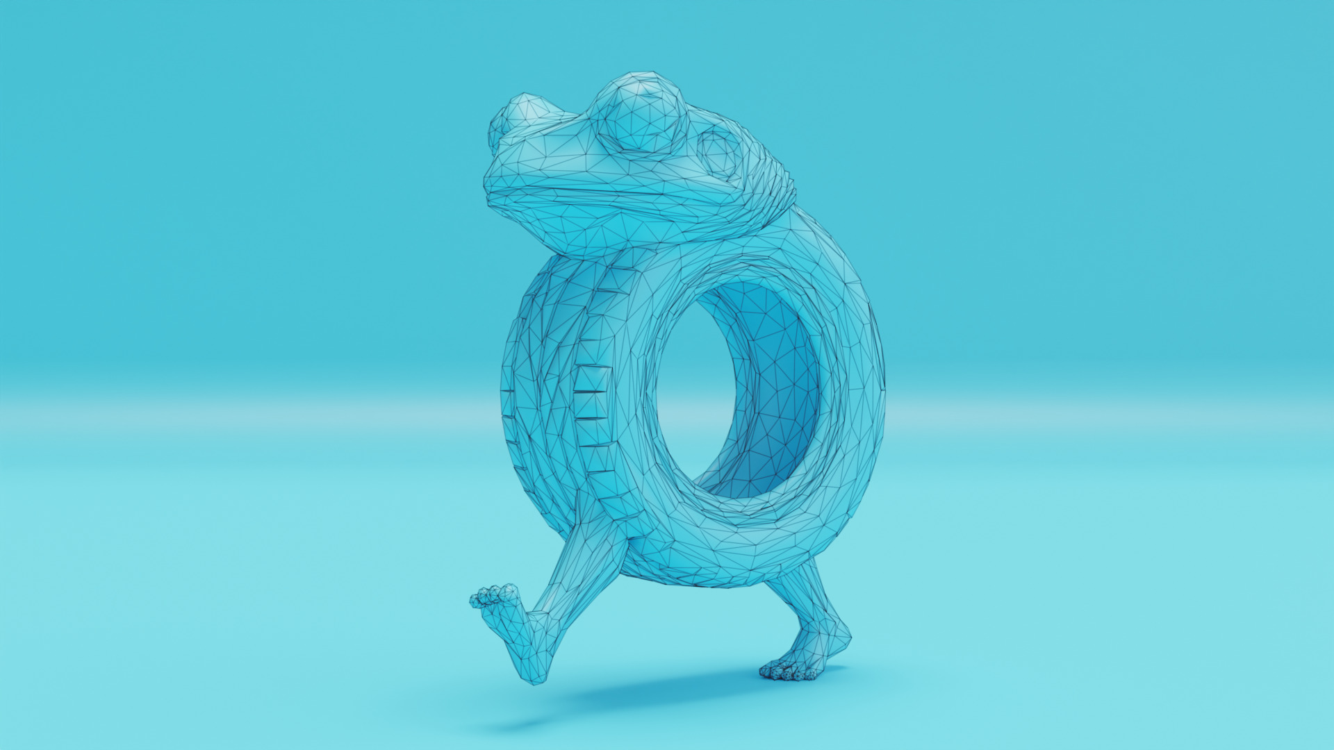 Boneca Ambalabu Italian brainrot Low Poly Character Low-poly 3D model_12