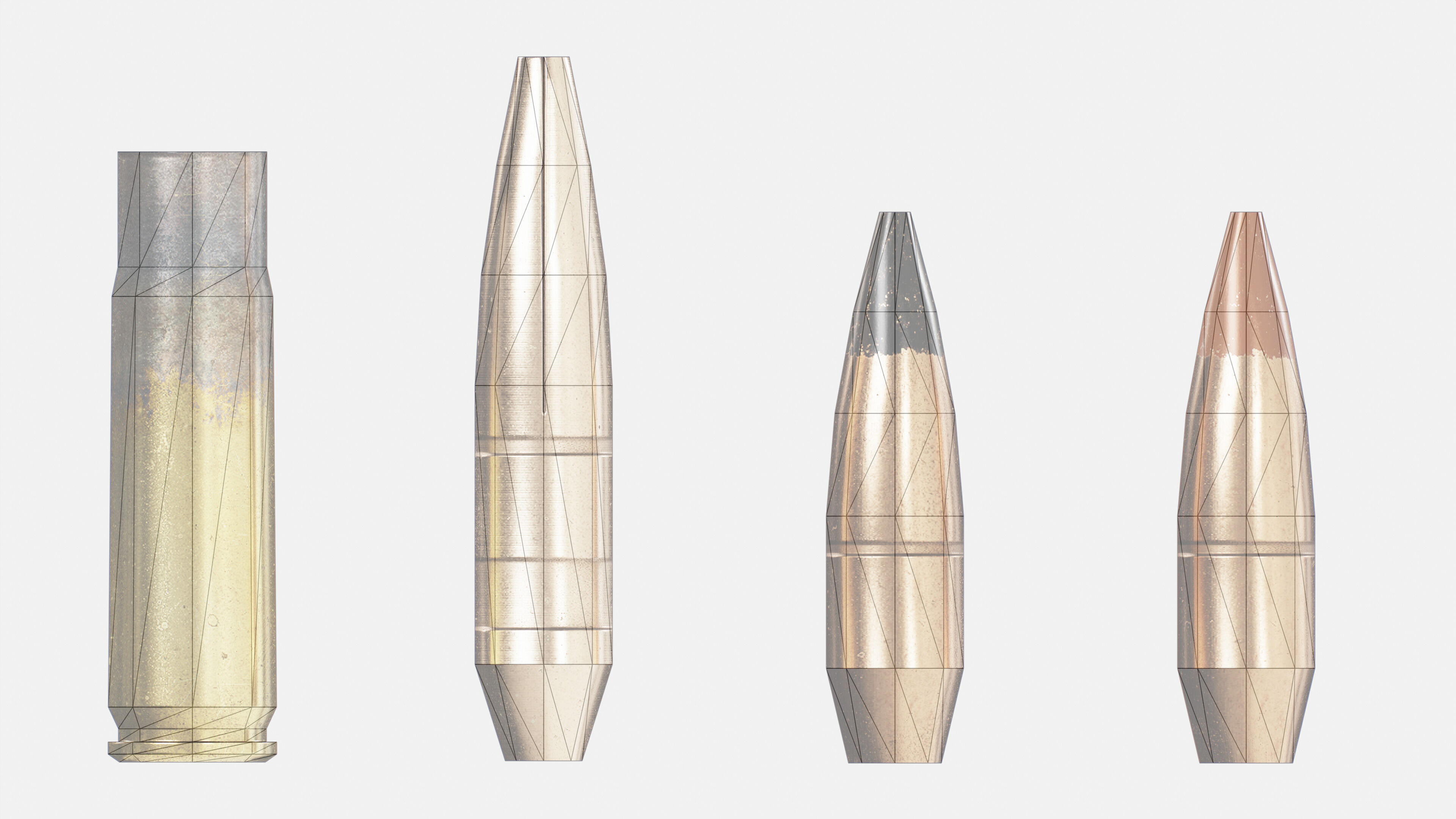 Q Honey Badger Rifle Low-poly 3D model_44