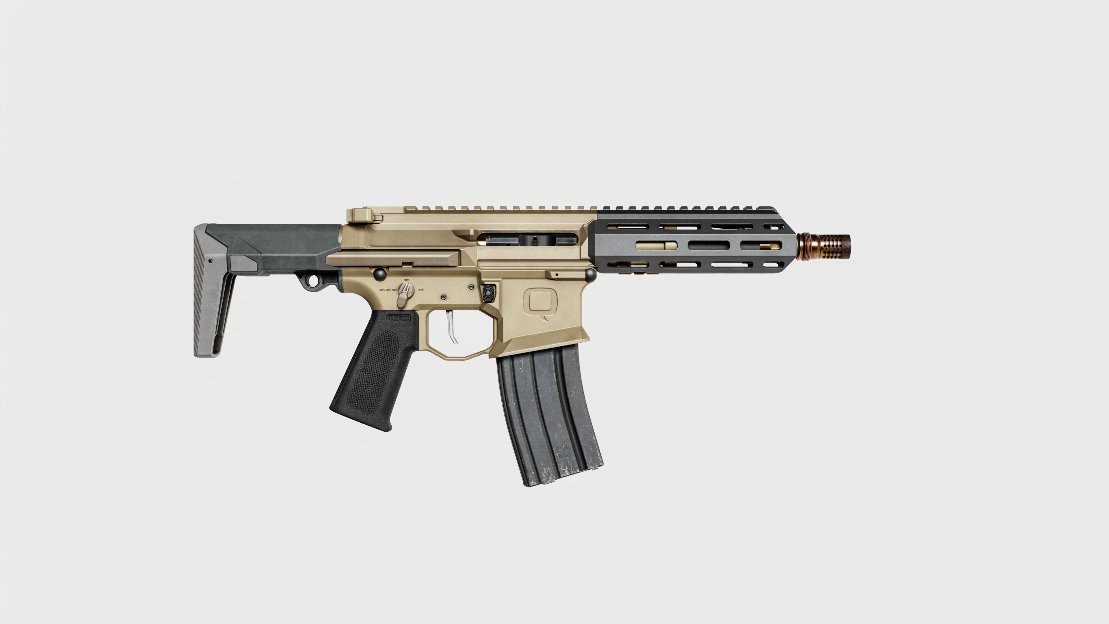 Q Honey Badger Rifle Low-poly 3D model_15