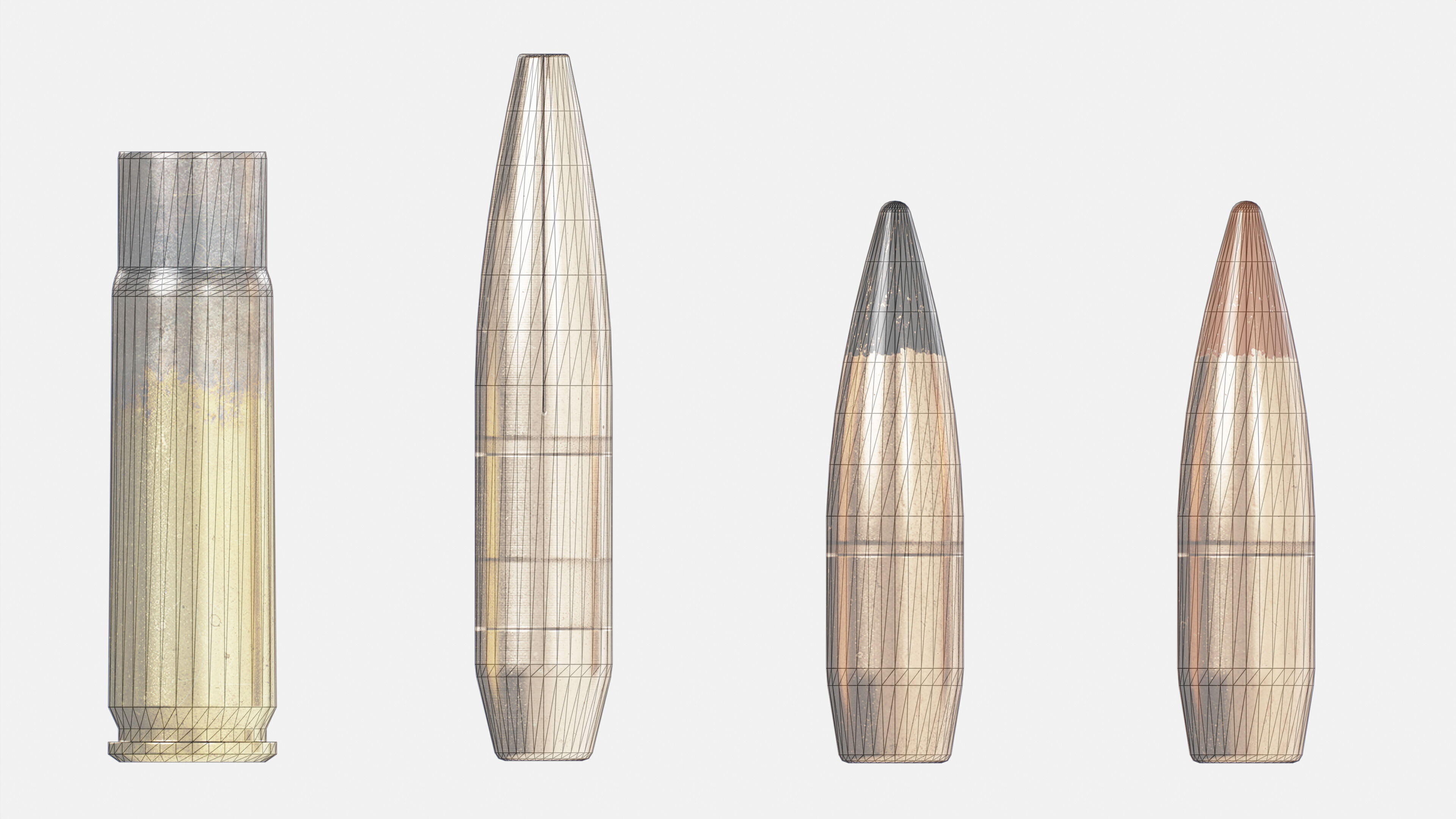 Q Honey Badger Rifle Low-poly 3D model_42