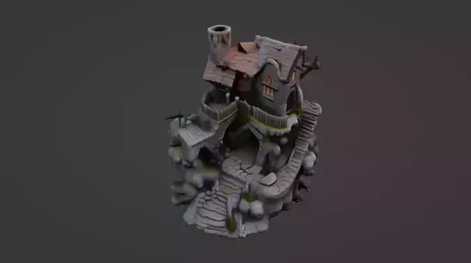 Enchanted Cliffside Cottage