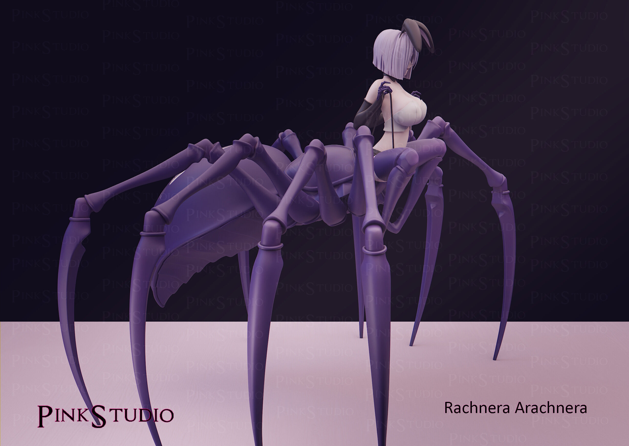 Monster Musume - Rachnera Arachnera 3D print model_8