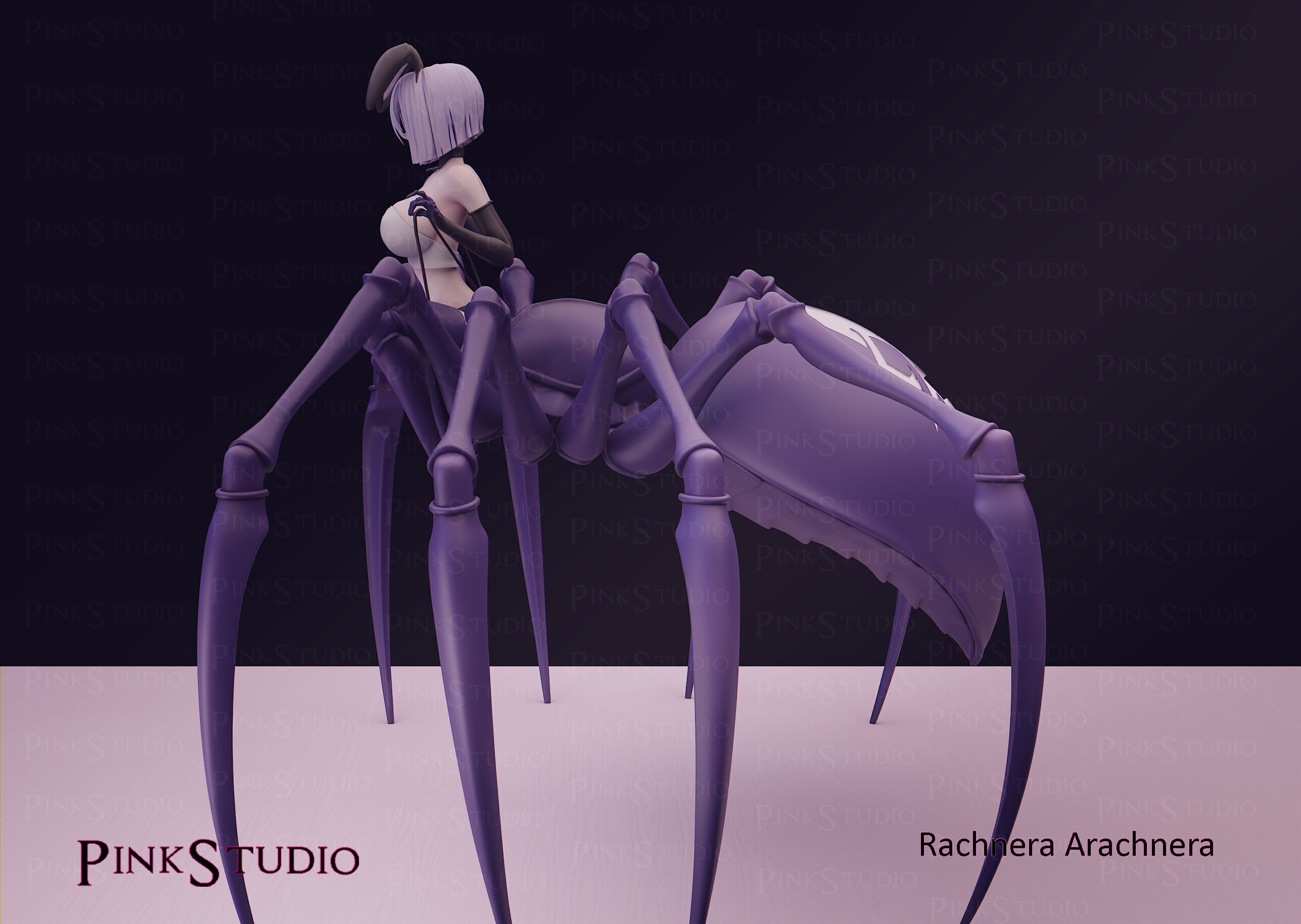 Monster Musume - Rachnera Arachnera 3D print model_26