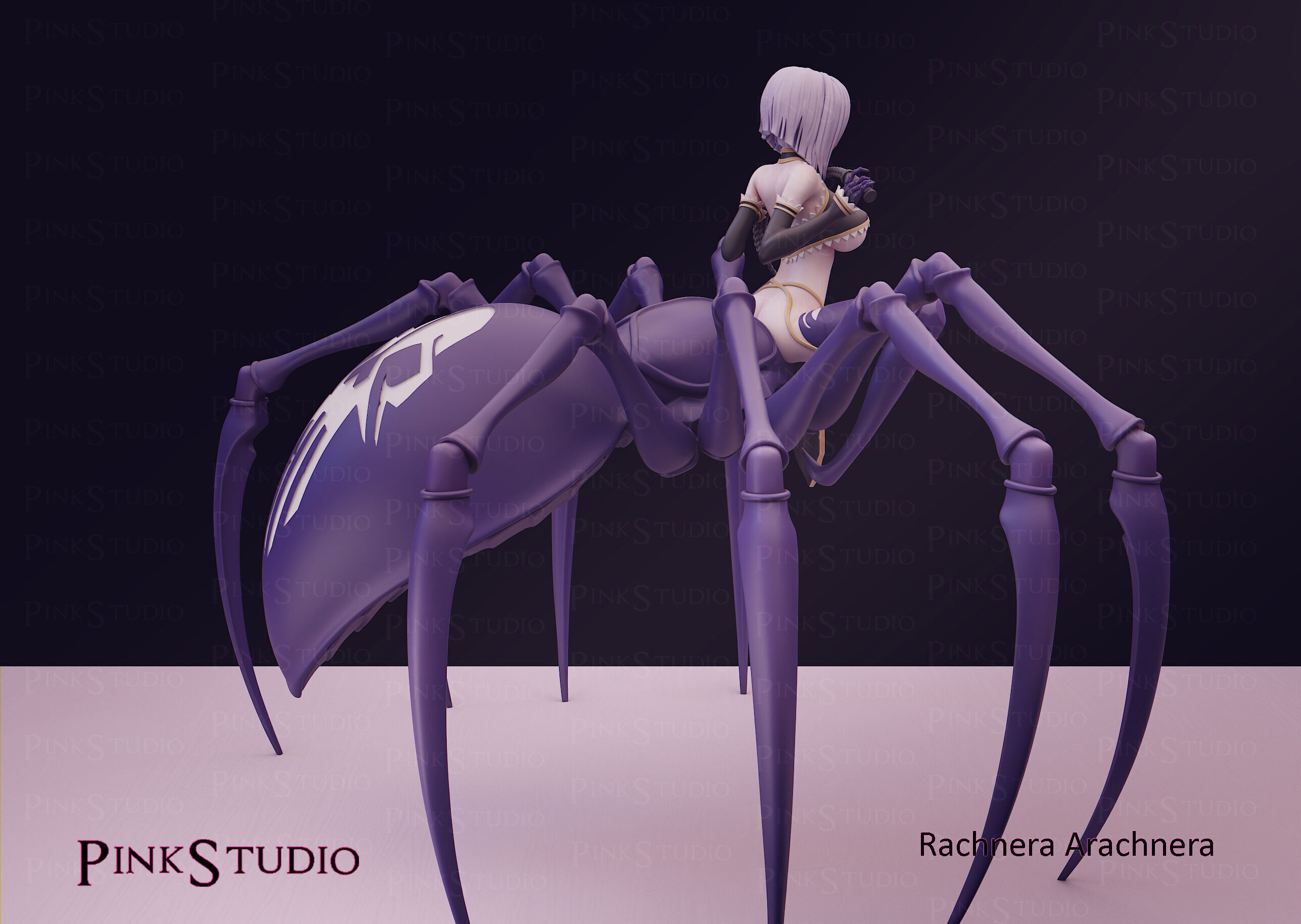 Monster Musume - Rachnera Arachnera 3D print model_11