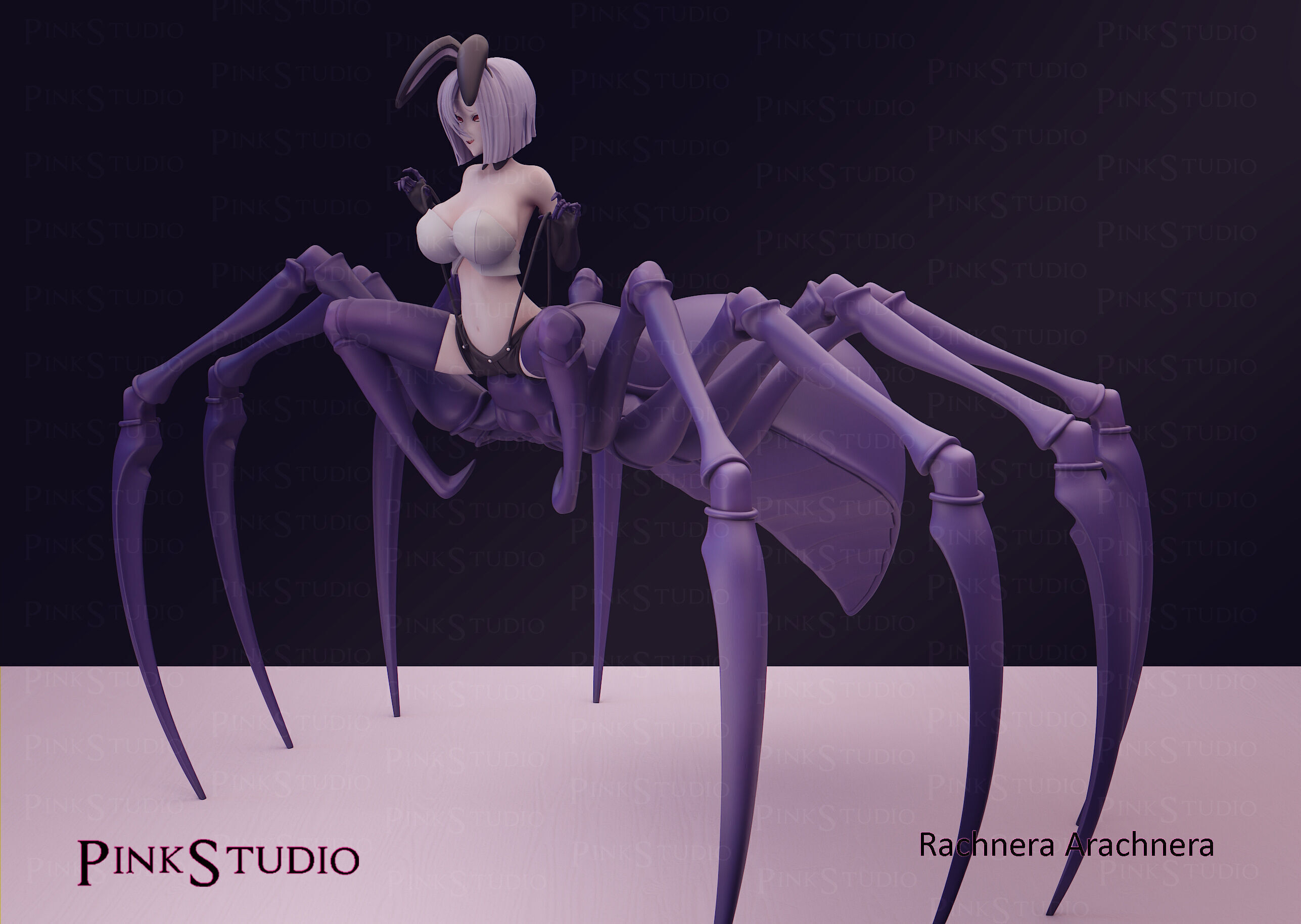 Monster Musume - Rachnera Arachnera 3D print model_30