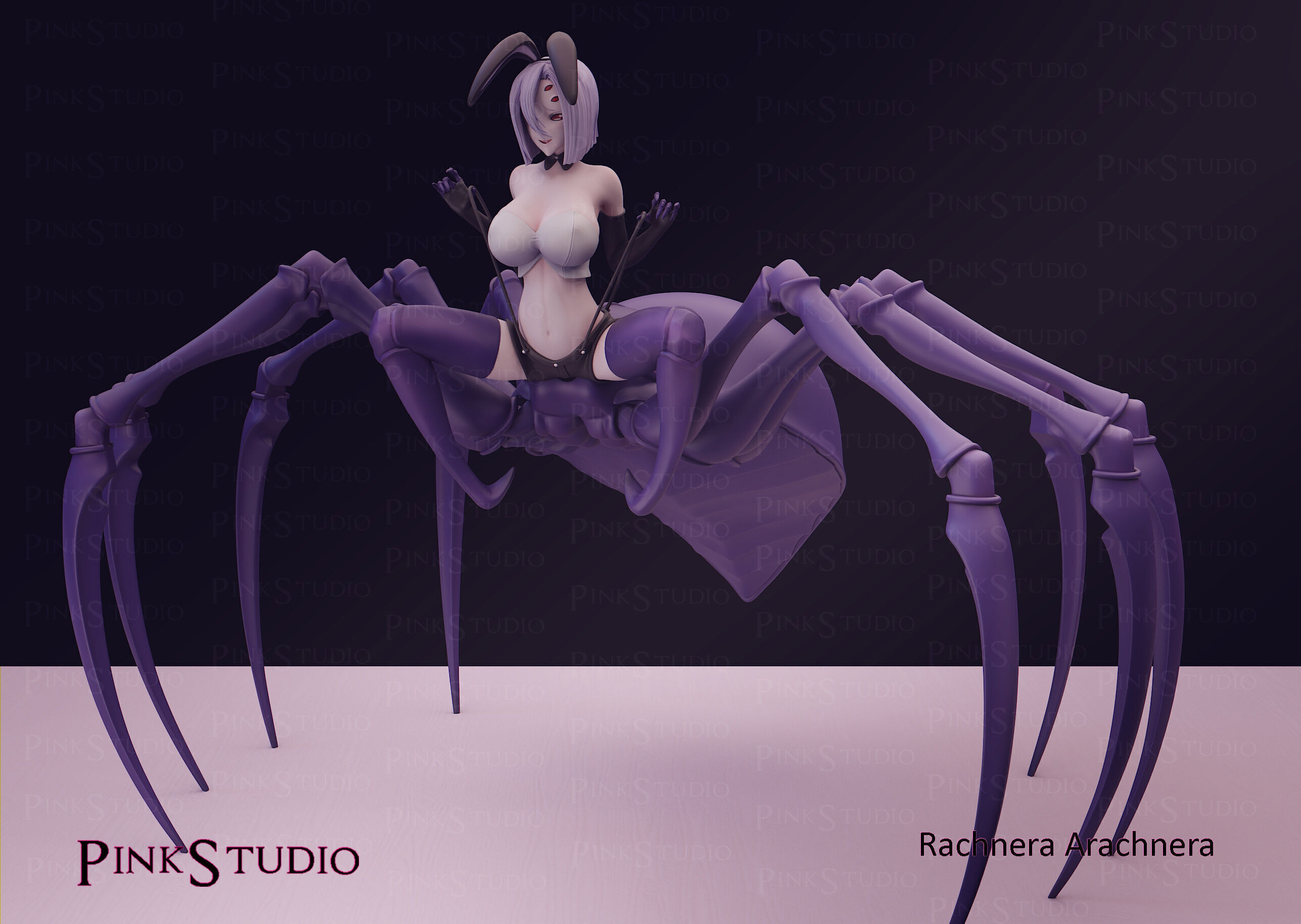 Monster Musume - Rachnera Arachnera 3D print model_32